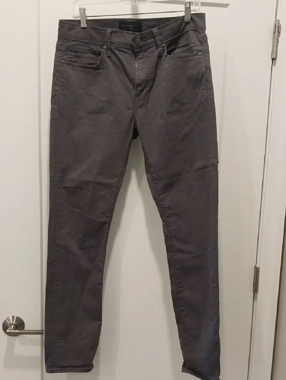 J. Crew "DESTINATION" Slim Men’s Jeans in Charcoal Gray
